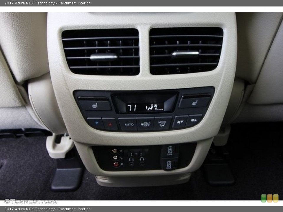 Parchment Interior Controls for the 2017 Acura MDX Technology #117244546