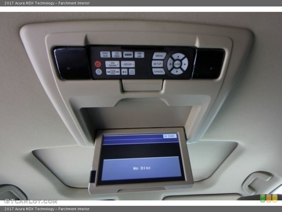 Parchment Interior Entertainment System for the 2017 Acura MDX Technology #117244561