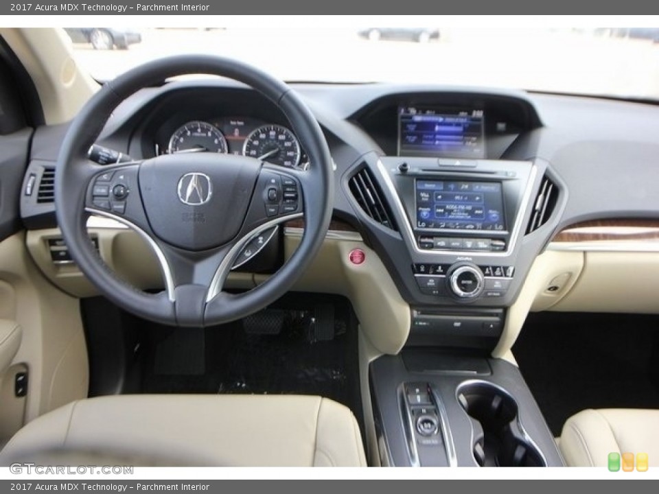 Parchment Interior Dashboard for the 2017 Acura MDX Technology #117244573