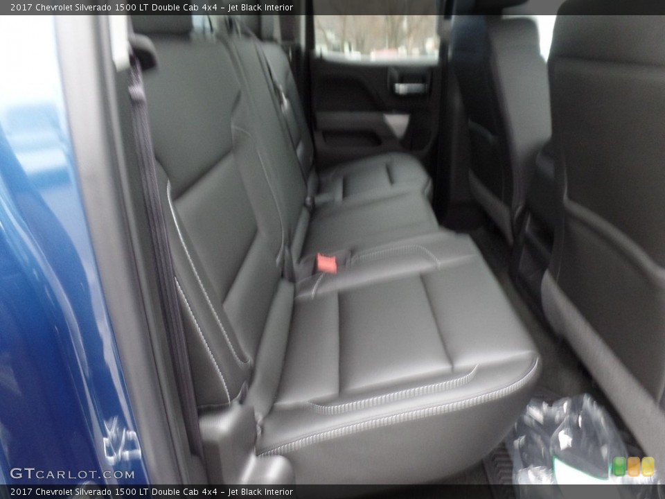 Jet Black Interior Rear Seat for the 2017 Chevrolet Silverado 1500 LT Double Cab 4x4 #117255355