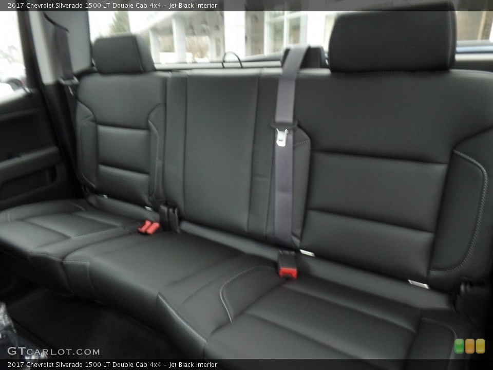 Jet Black Interior Rear Seat for the 2017 Chevrolet Silverado 1500 LT Double Cab 4x4 #117255436