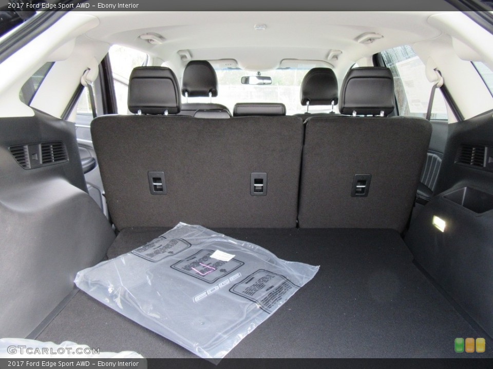 Ebony Interior Trunk for the 2017 Ford Edge Sport AWD #117257869