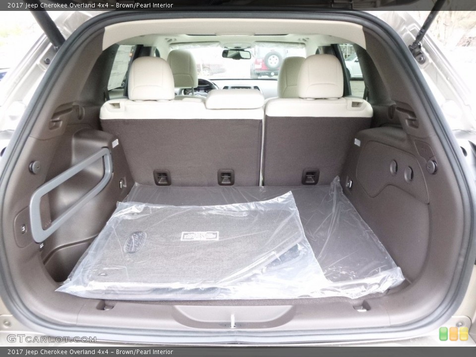 Brown/Pearl Interior Trunk for the 2017 Jeep Cherokee Overland 4x4 #117258457