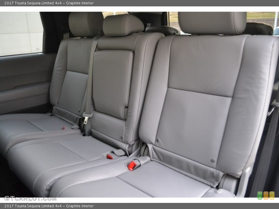 Graphite Interior Rear Seat for the 2017 Toyota Sequoia Limited 4x4 #117260875