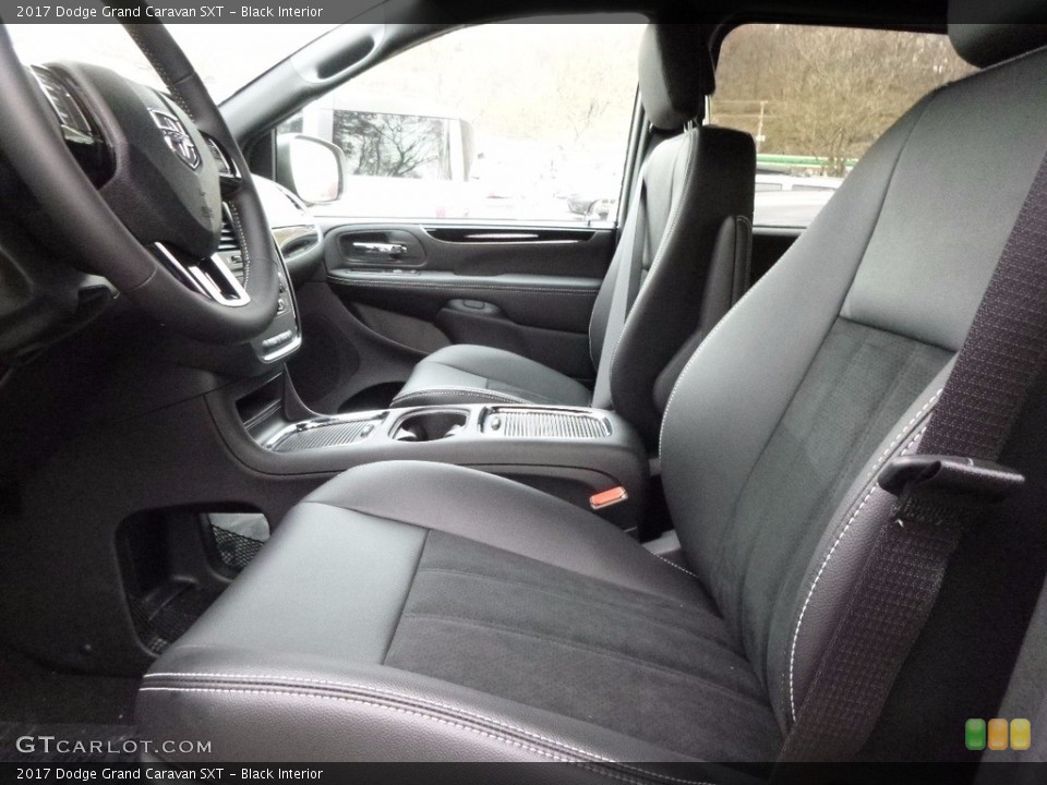 Black Interior Front Seat for the 2017 Dodge Grand Caravan SXT #117261001