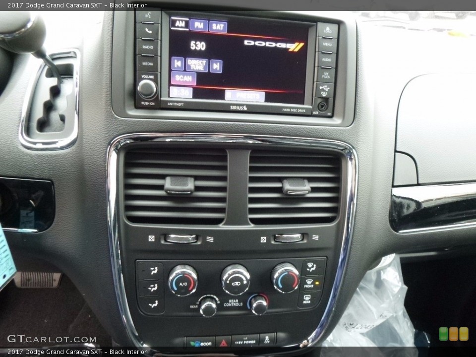 Black Interior Controls for the 2017 Dodge Grand Caravan SXT #117261226