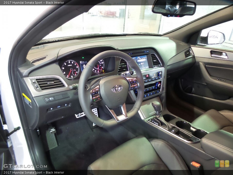 Black Interior Photo for the 2017 Hyundai Sonata Sport #117266014