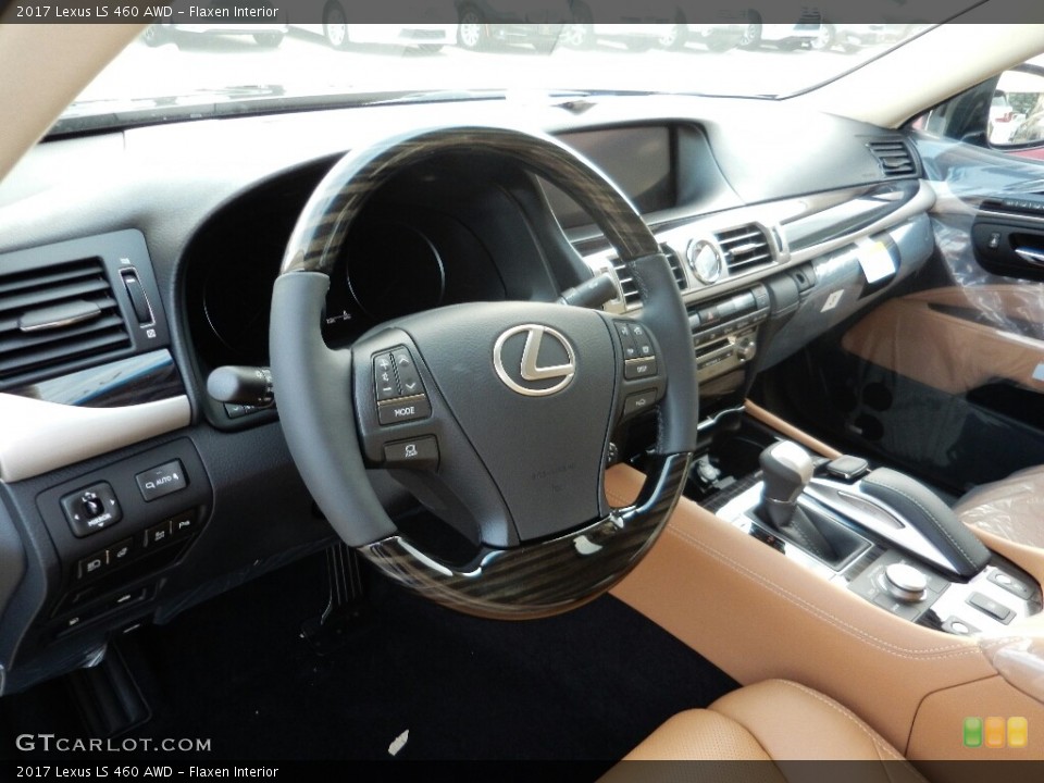 Flaxen Interior Photo for the 2017 Lexus LS 460 AWD #117266566