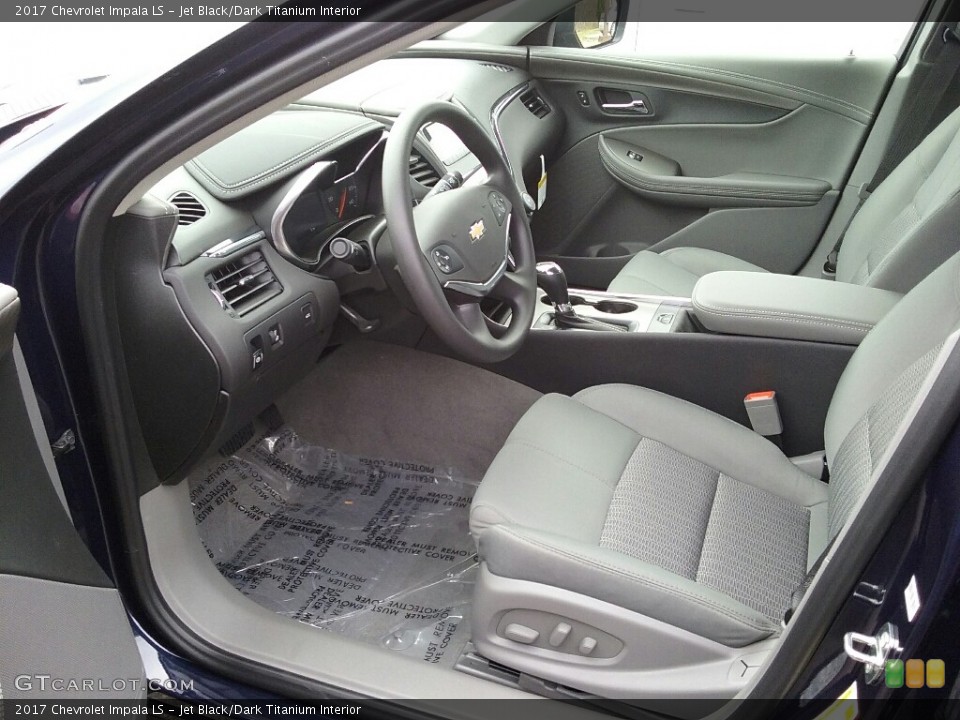 Jet Black/Dark Titanium Interior Photo for the 2017 Chevrolet Impala LS #117267466