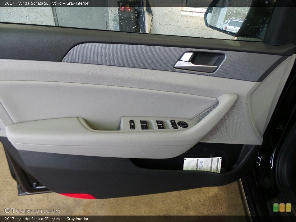 Gray Interior Door Panel for the 2017 Hyundai Sonata SE Hybrid #117273520