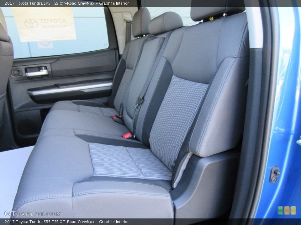 Graphite Interior Rear Seat for the 2017 Toyota Tundra SR5 TSS Off-Road CrewMax #117275395