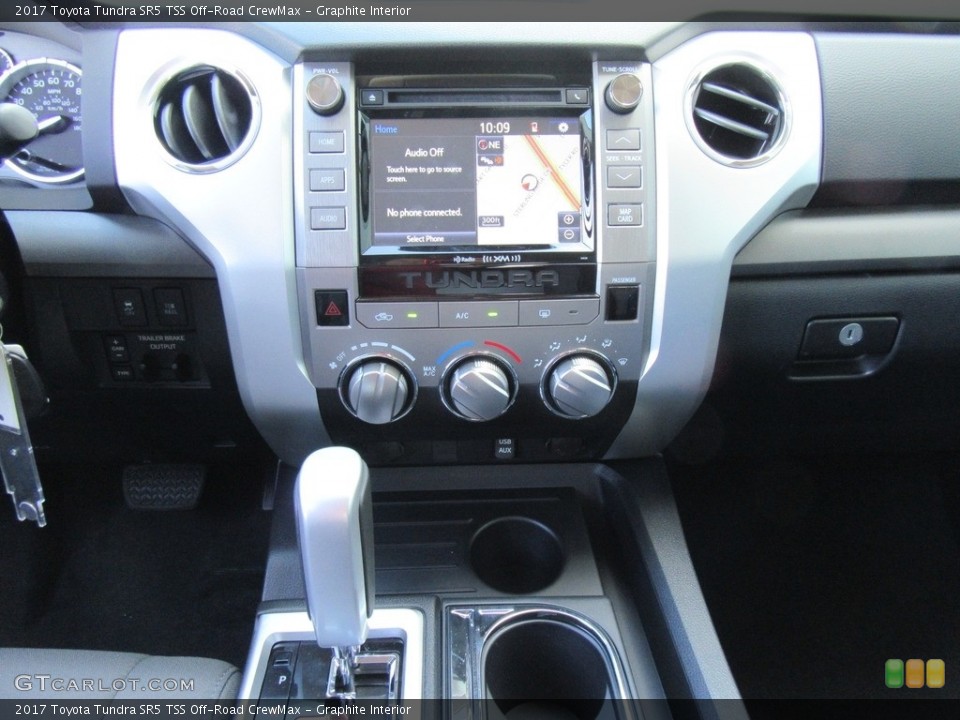 Graphite Interior Controls for the 2017 Toyota Tundra SR5 TSS Off-Road CrewMax #117275542