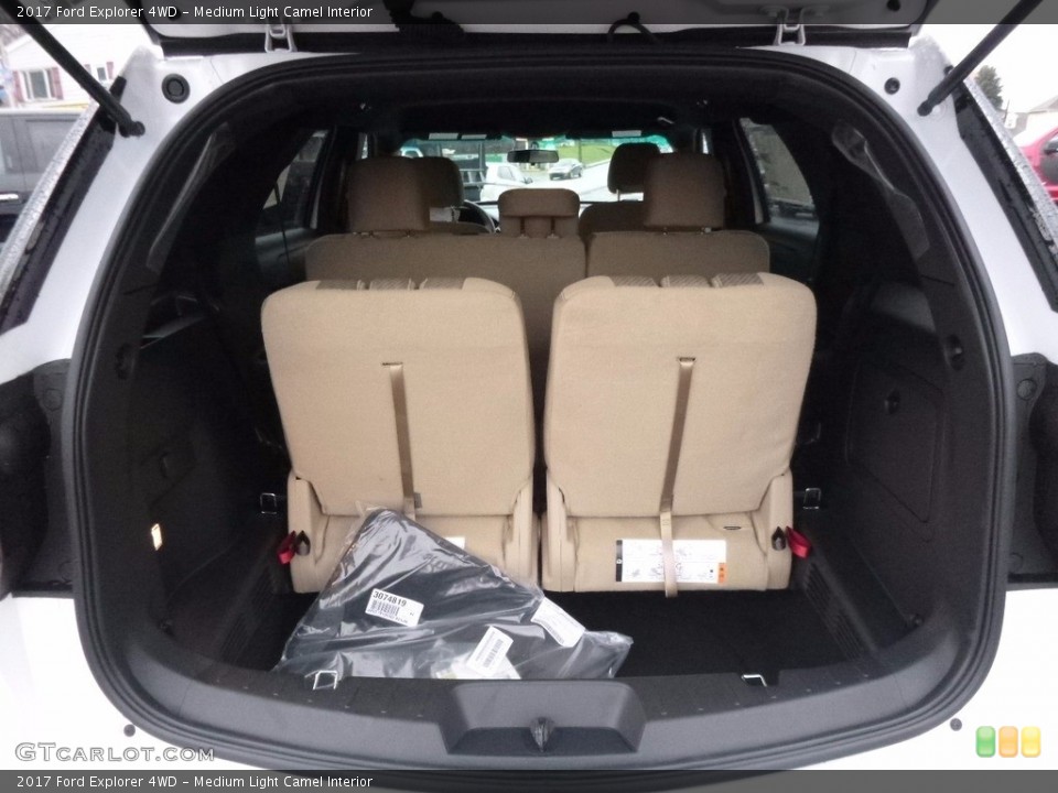 Medium Light Camel Interior Trunk for the 2017 Ford Explorer 4WD #117276910