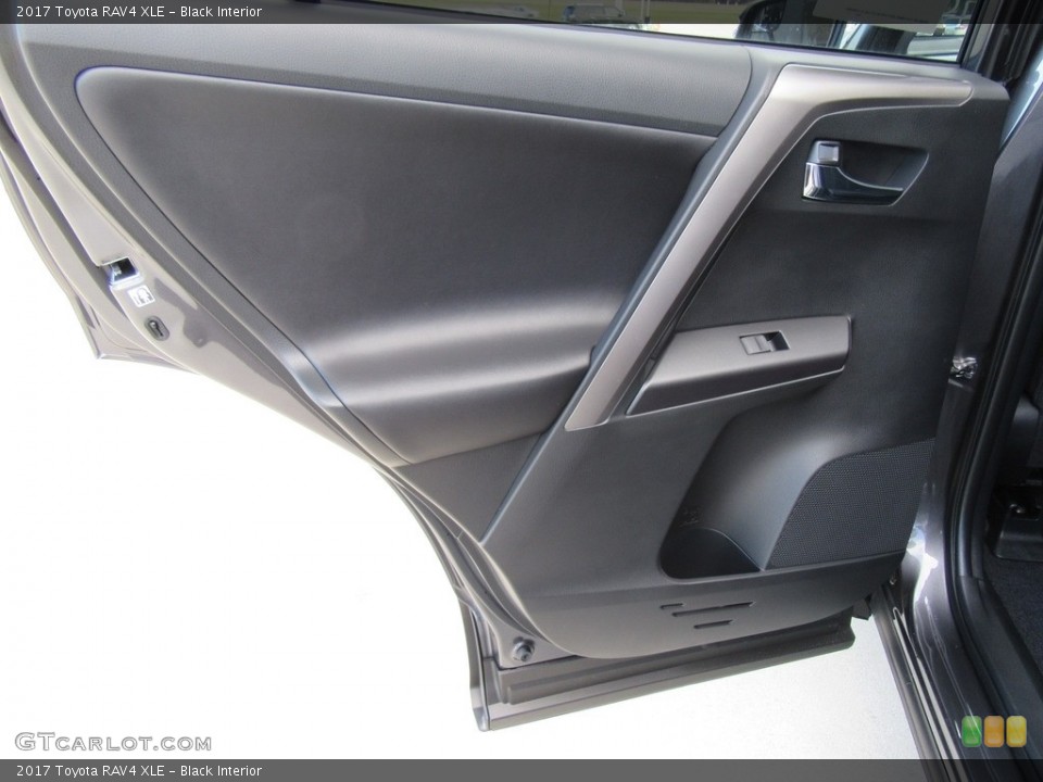 Black Interior Door Panel for the 2017 Toyota RAV4 XLE #117278587
