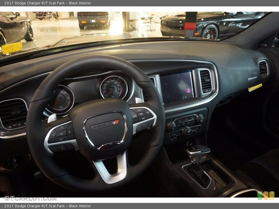 Black Interior Dashboard for the 2017 Dodge Charger R/T Scat Pack #117281050