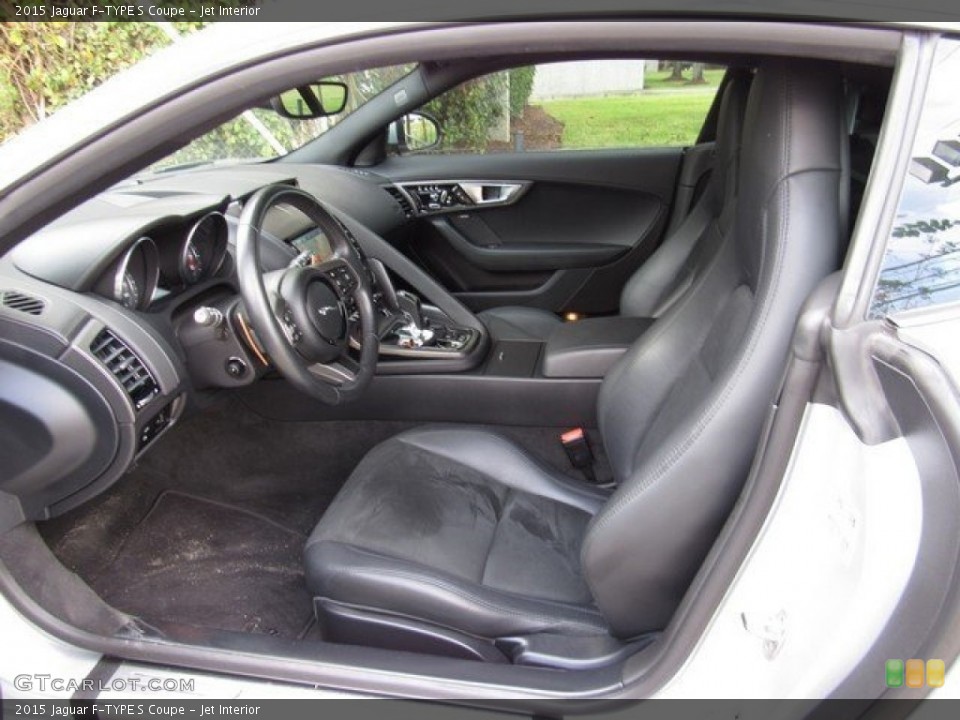 Jet Interior Front Seat for the 2015 Jaguar F-TYPE S Coupe #117283603