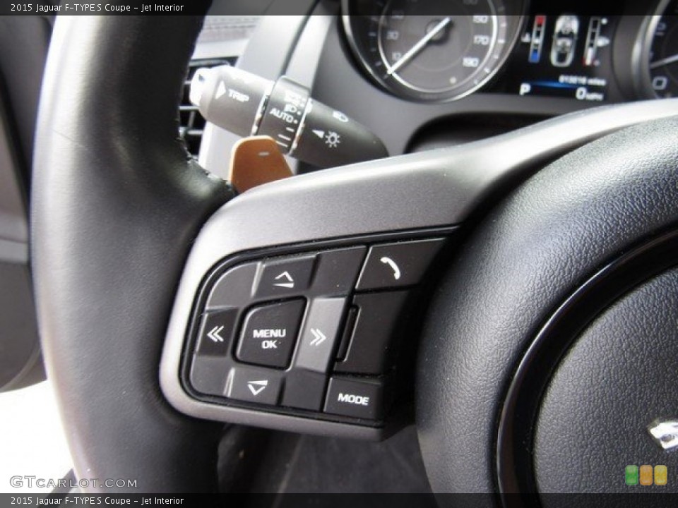 Jet Interior Controls for the 2015 Jaguar F-TYPE S Coupe #117283924