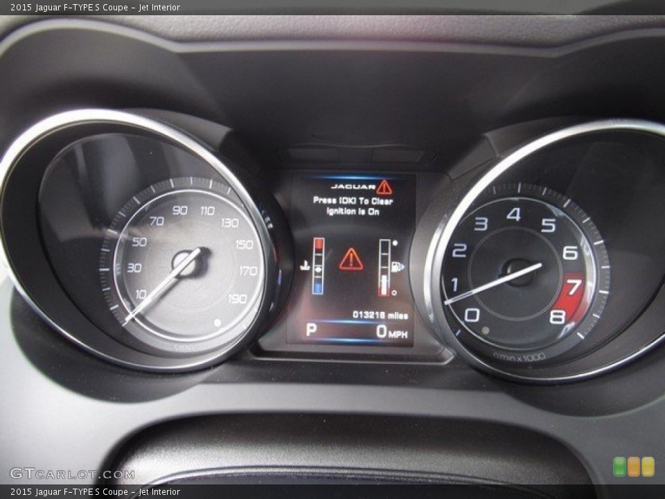 Jet Interior Gauges for the 2015 Jaguar F-TYPE S Coupe #117283960