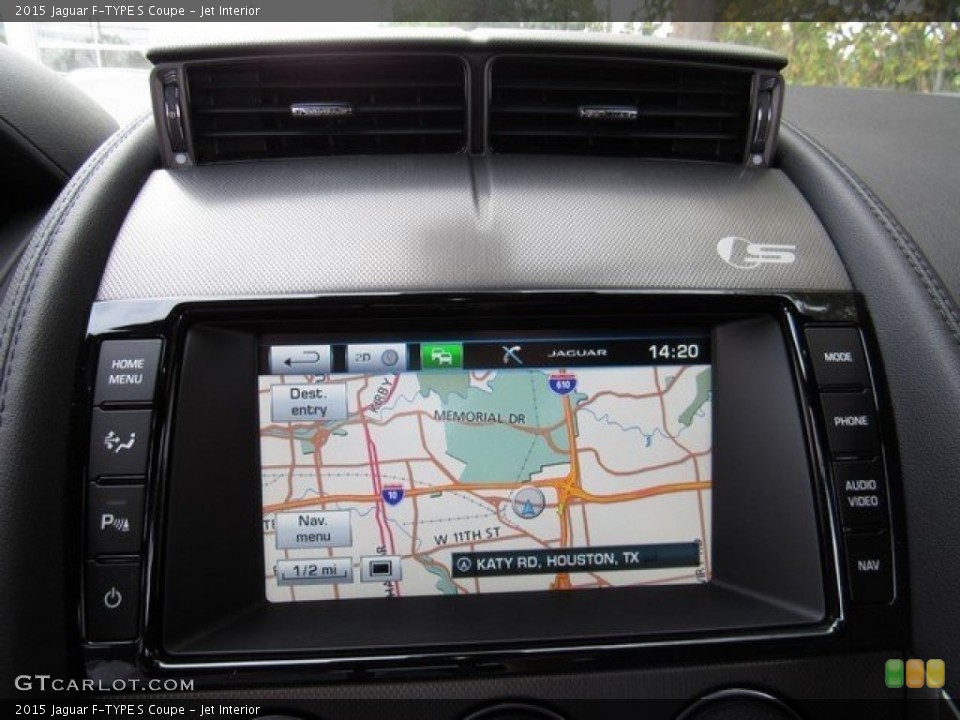 Jet Interior Navigation for the 2015 Jaguar F-TYPE S Coupe #117283972