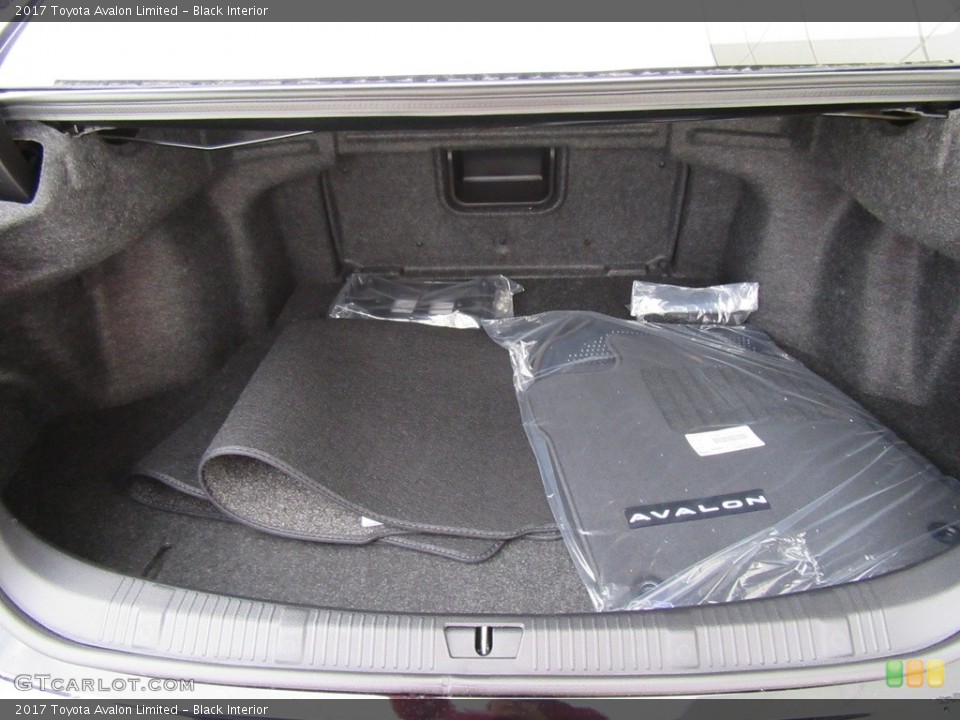 Black Interior Trunk for the 2017 Toyota Avalon Limited #117286780