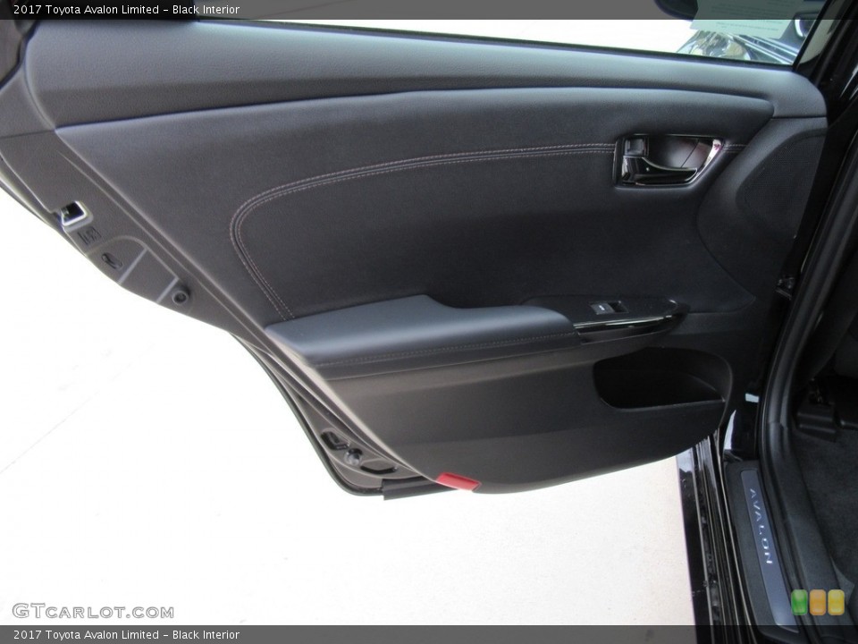 Black Interior Door Panel for the 2017 Toyota Avalon Limited #117286804