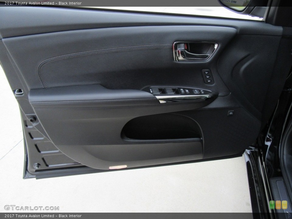 Black Interior Door Panel for the 2017 Toyota Avalon Limited #117286825