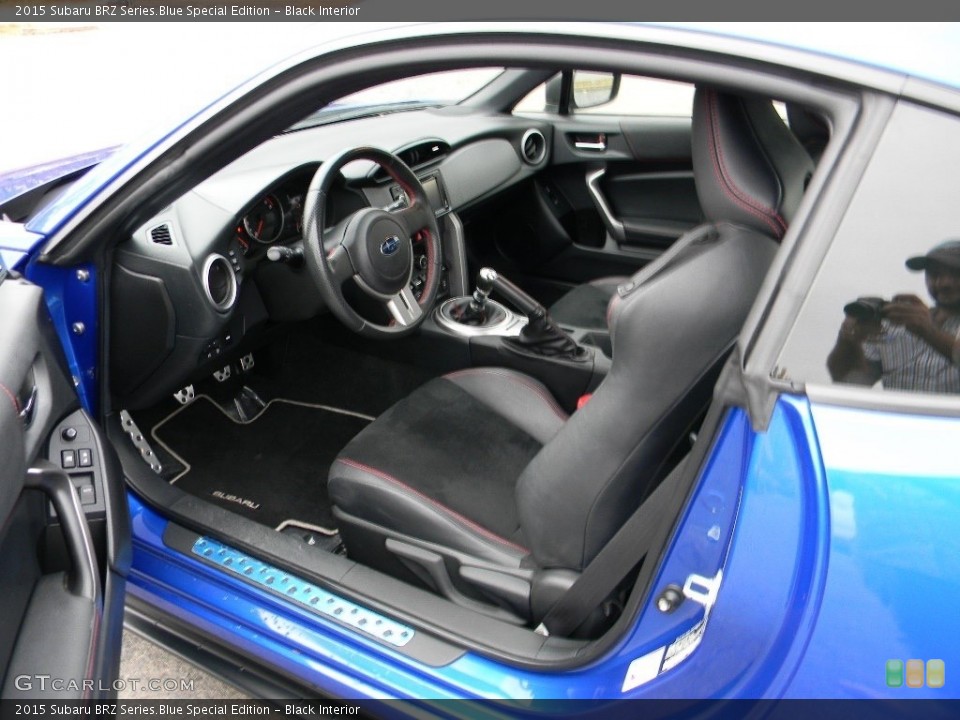 Black Interior Front Seat for the 2015 Subaru BRZ Series.Blue Special Edition #117289507