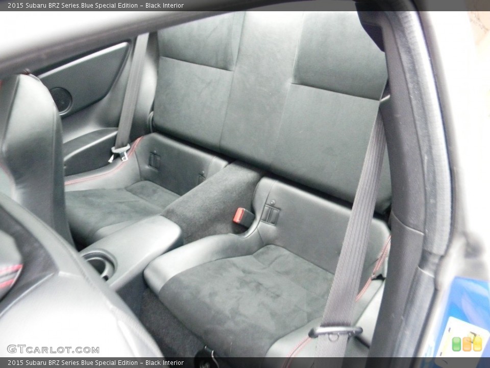 Black Interior Rear Seat for the 2015 Subaru BRZ Series.Blue Special Edition #117289528