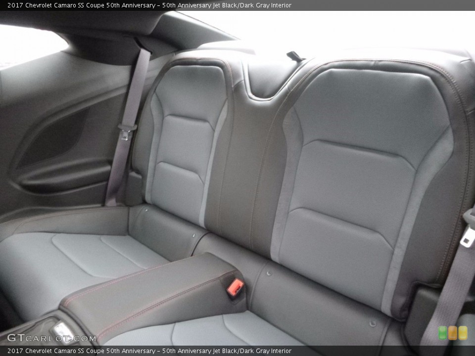 50th Anniversary Jet Black/Dark Gray Interior Rear Seat for the 2017 Chevrolet Camaro SS Coupe 50th Anniversary #117292263