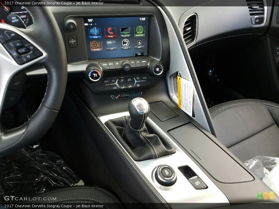 Jet Black Interior Transmission for the 2017 Chevrolet Corvette Stingray Coupe #117292650