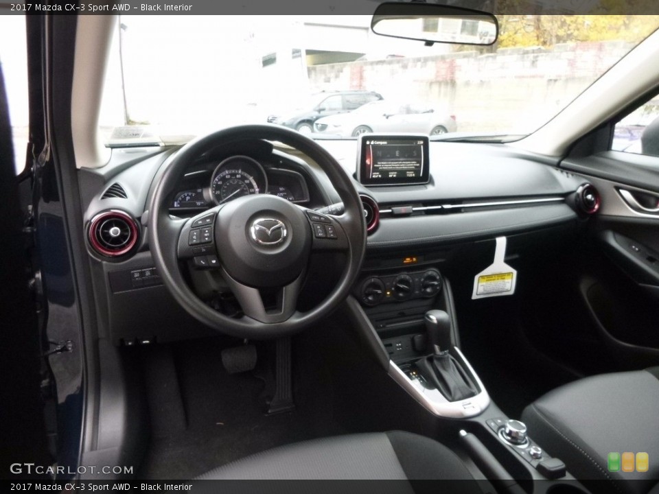 Black Interior Photo for the 2017 Mazda CX-3 Sport AWD #117294611