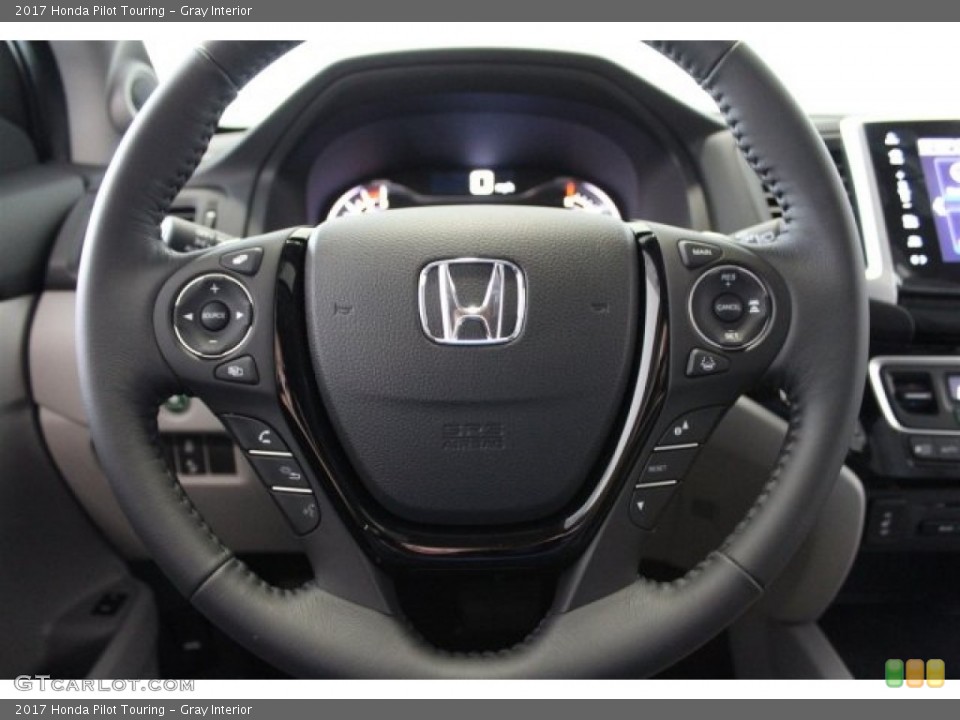 Gray Interior Steering Wheel for the 2017 Honda Pilot Touring #117296223