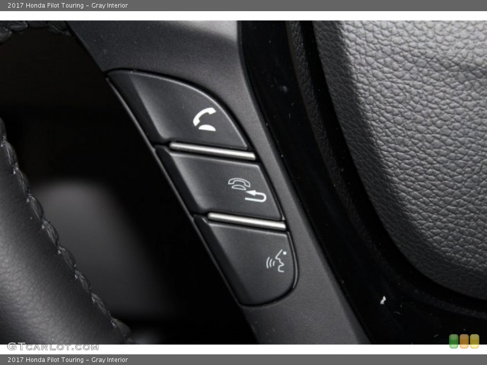 Gray Interior Controls for the 2017 Honda Pilot Touring #117296277