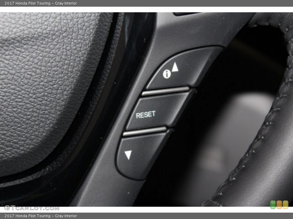 Gray Interior Controls for the 2017 Honda Pilot Touring #117296286