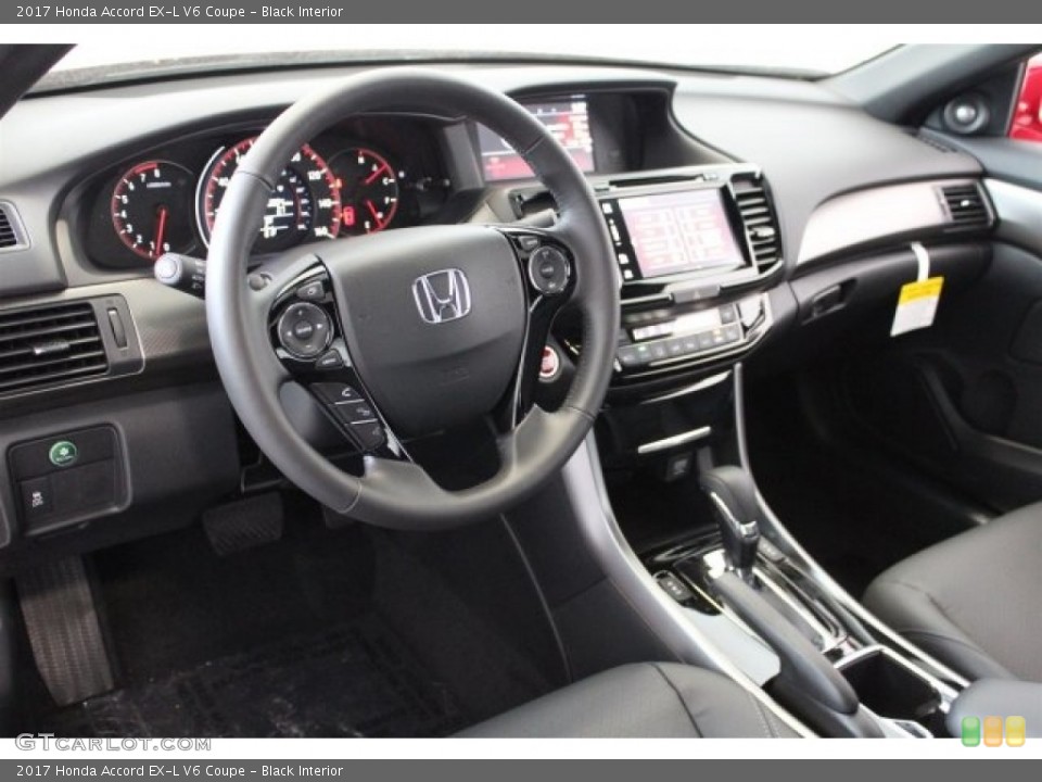 Black Interior Prime Interior for the 2017 Honda Accord EX-L V6 Coupe #117296784