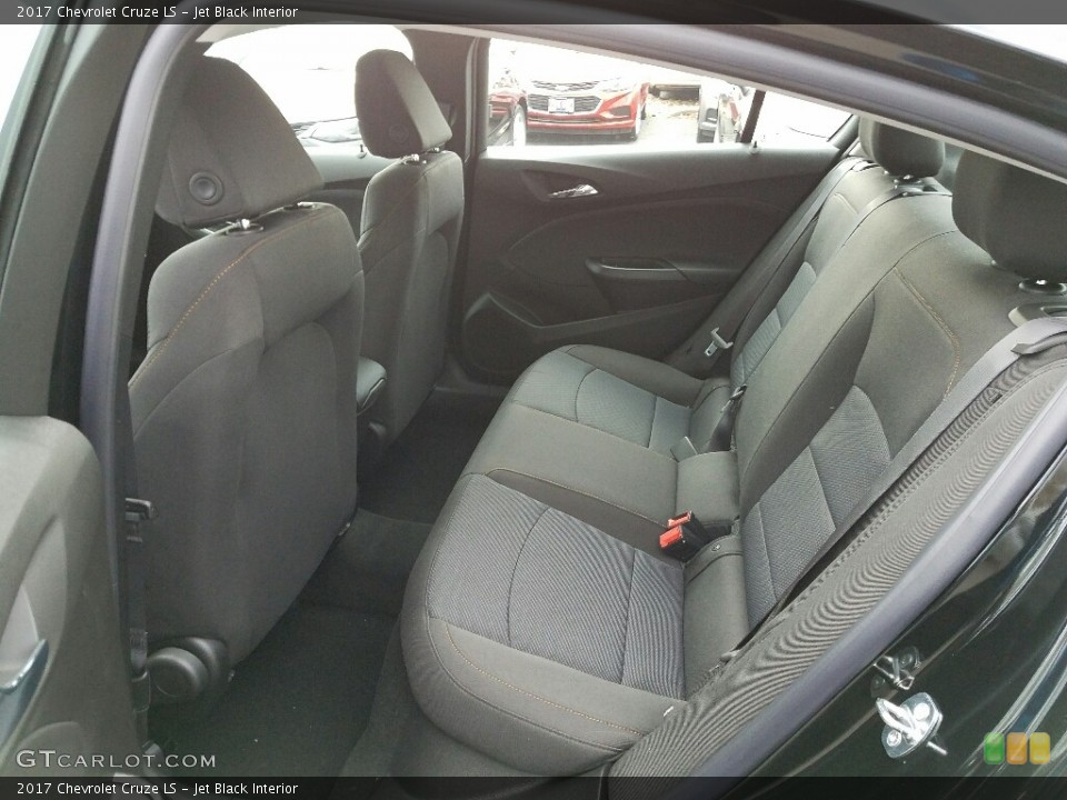 Jet Black Interior Rear Seat for the 2017 Chevrolet Cruze LS #117297123
