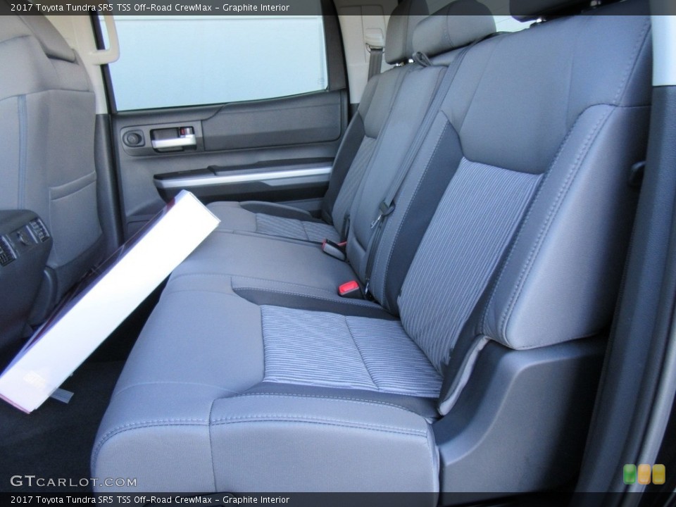 Graphite Interior Rear Seat for the 2017 Toyota Tundra SR5 TSS Off-Road CrewMax #117297525