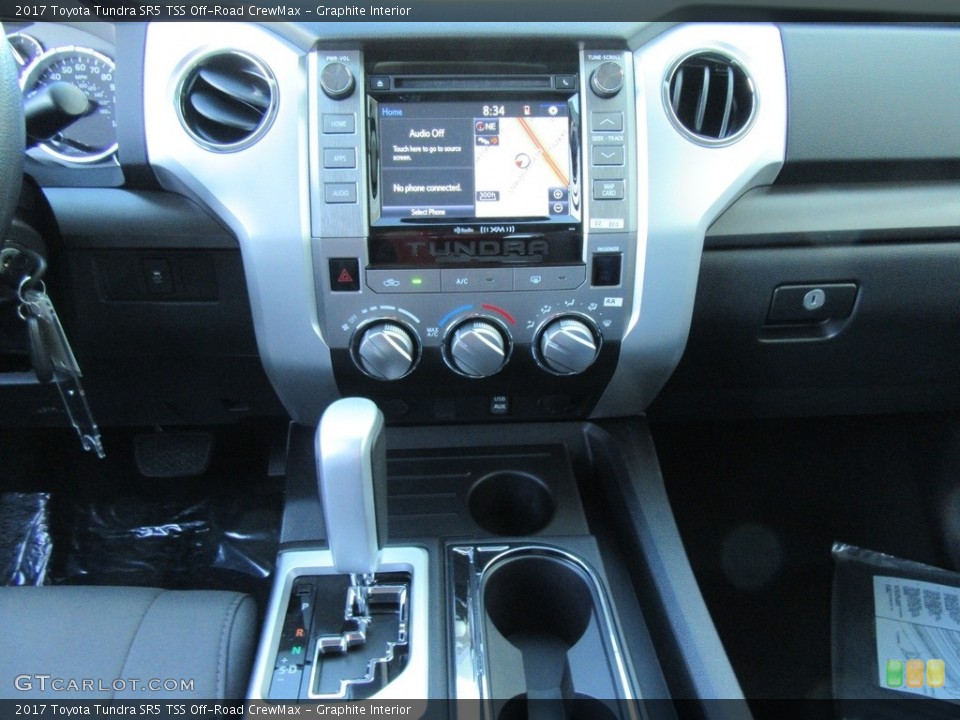 Graphite Interior Controls for the 2017 Toyota Tundra SR5 TSS Off-Road CrewMax #117297686
