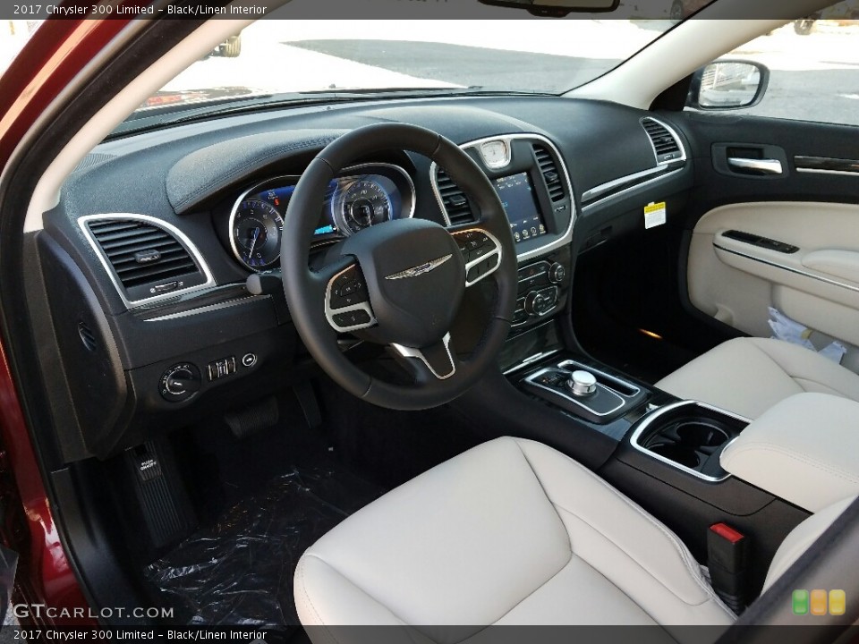 Black/Linen Interior Photo for the 2017 Chrysler 300 Limited #117303339