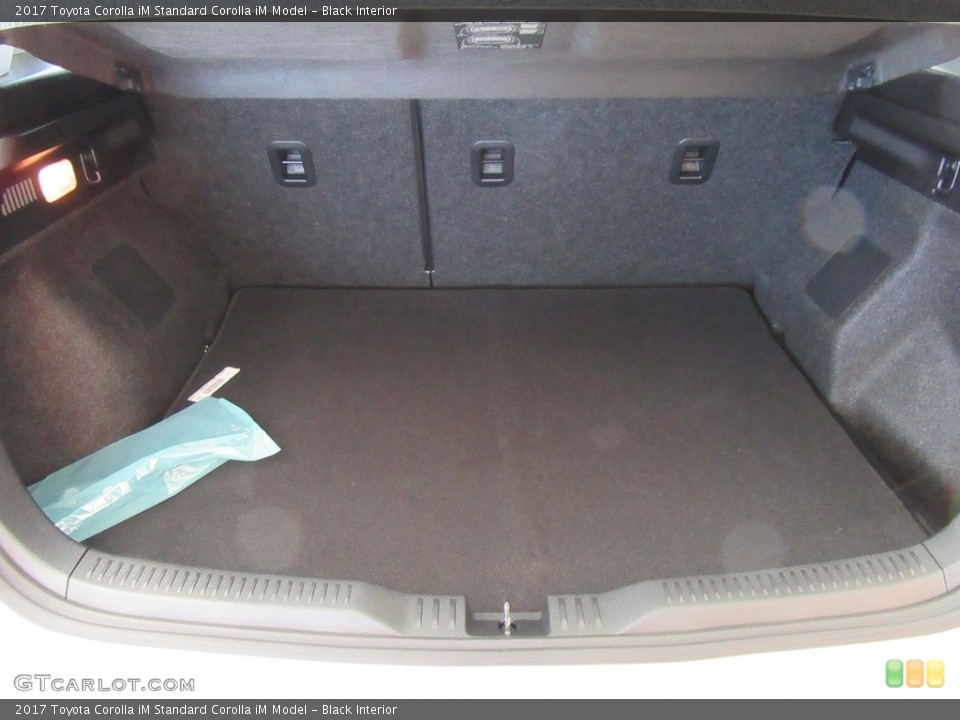 Black Interior Trunk for the 2017 Toyota Corolla iM  #117303468