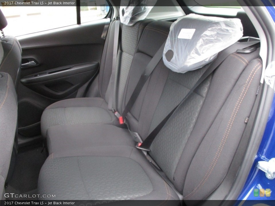 Jet Black Interior Rear Seat for the 2017 Chevrolet Trax LS #117304035