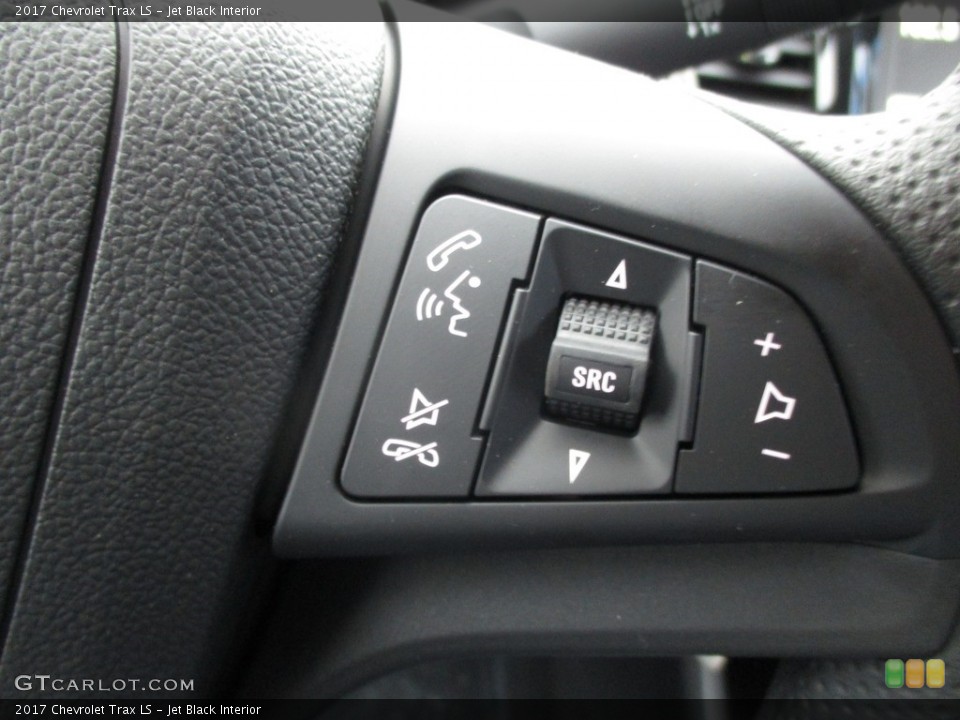 Jet Black Interior Controls for the 2017 Chevrolet Trax LS #117304140