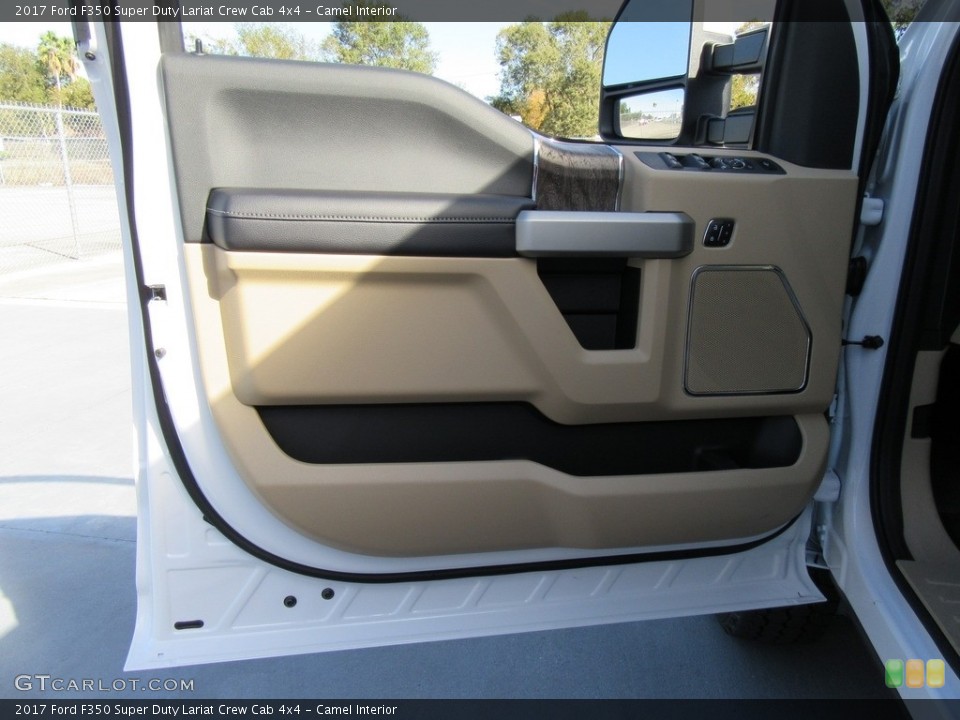 Camel Interior Door Panel for the 2017 Ford F350 Super Duty Lariat Crew Cab 4x4 #117306180