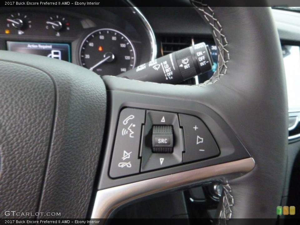 Ebony Interior Controls for the 2017 Buick Encore Preferred II AWD #117317586