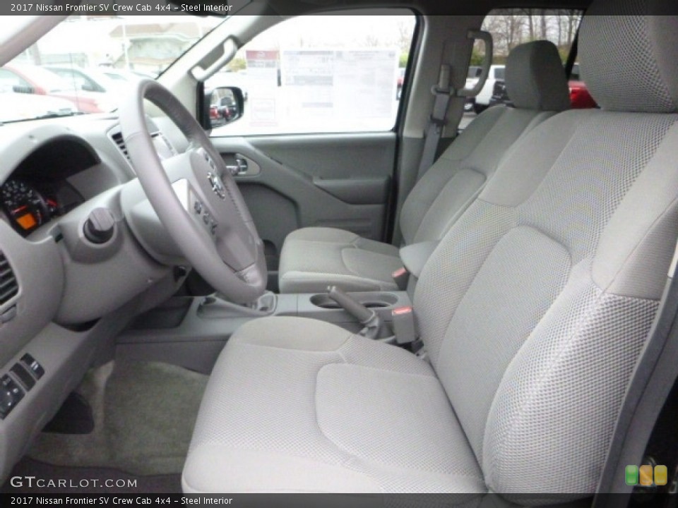Steel Interior Photo for the 2017 Nissan Frontier SV Crew Cab 4x4 #117320770