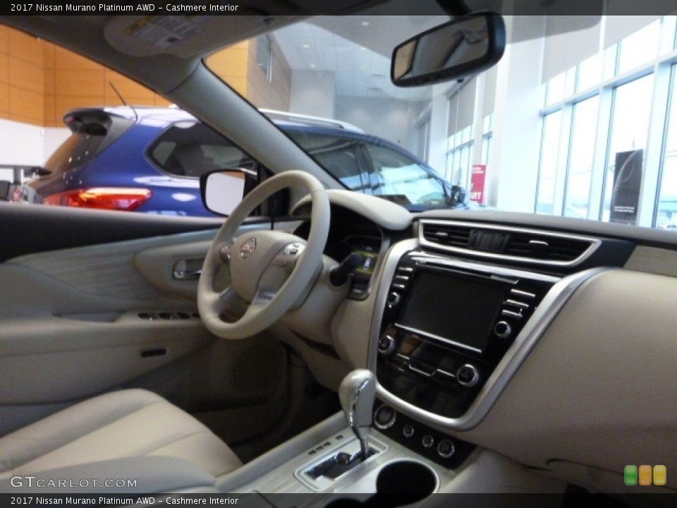Cashmere Interior Dashboard for the 2017 Nissan Murano Platinum AWD #117321145