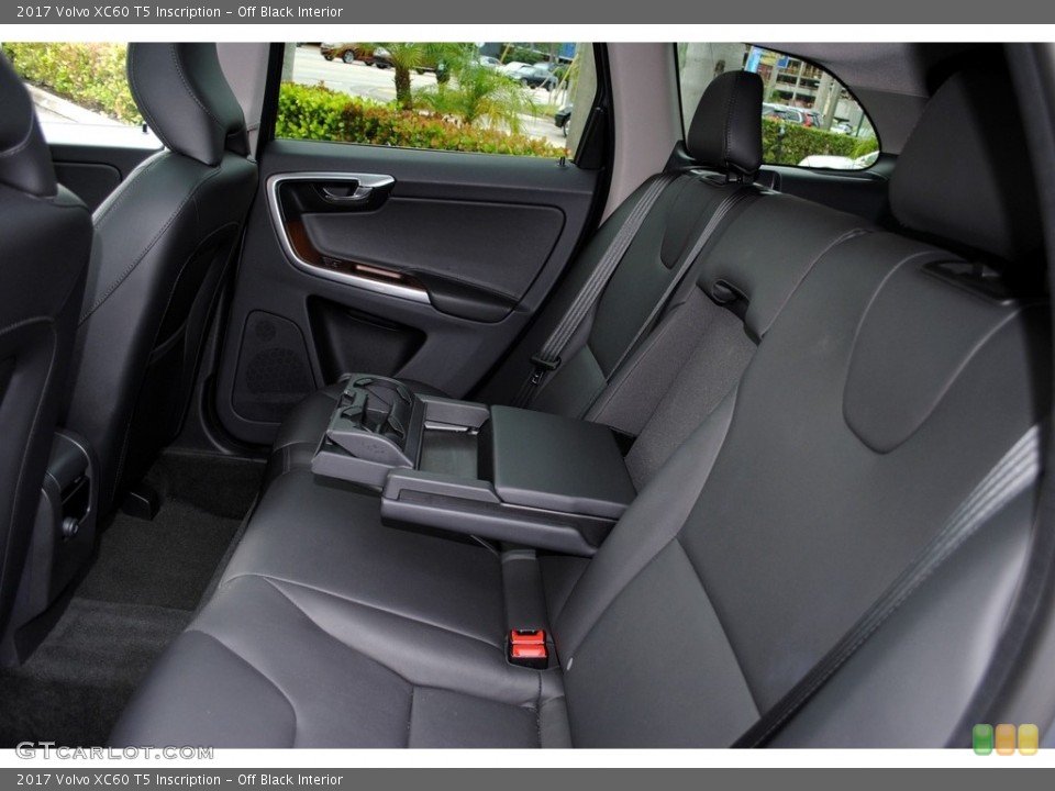 Off Black Interior Rear Seat for the 2017 Volvo XC60 T5 Inscription #117322885