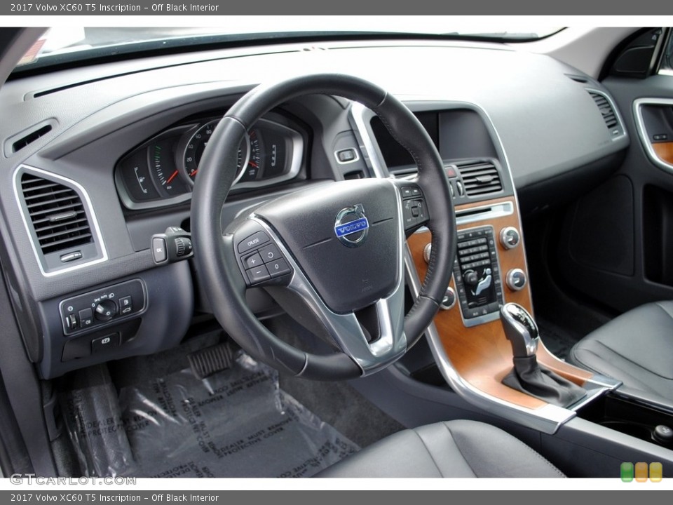 Off Black Interior Dashboard for the 2017 Volvo XC60 T5 Inscription #117323014