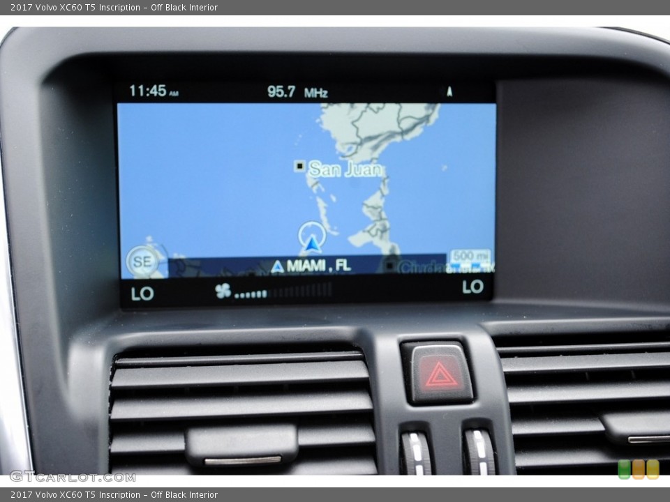 Off Black Interior Controls for the 2017 Volvo XC60 T5 Inscription #117323064