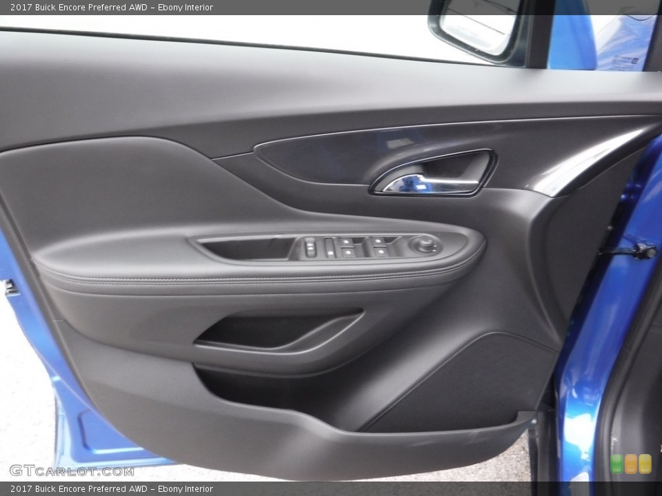 Ebony Interior Door Panel for the 2017 Buick Encore Preferred AWD #117323428